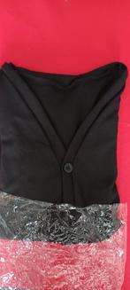 zwarte vest met lange mouwen en knopen, ANDERE, Zwart, Nieuw, Ophalen of Verzenden