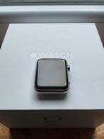 Apple Watch Series 1, Acier Inoxydable, 42mm, Leather Loop, Gebruikt, Blauw, IOS, Waterdicht
