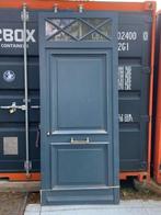 Afromosia houten buitendeur , voordeur , nieuw , hout ,, Doe-het-zelf en Bouw, Ophalen, Nieuw, Glas, Buitendeur
