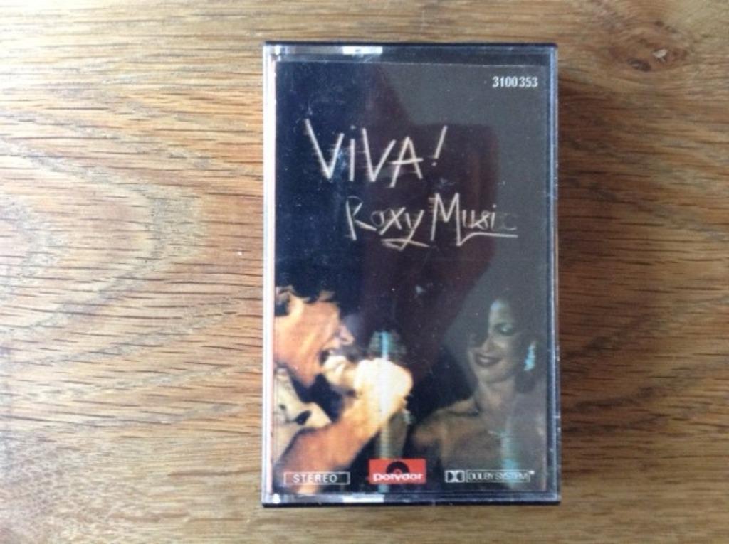 muziekcassette roxy music, Cd's en Dvd's, Cassettebandjes, Origineel, Rock en Metal, 1 bandje, Ophalen of Verzenden