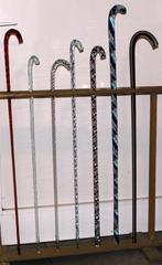 7 Loteling wandelstokken, Antiek en Kunst, Ophalen