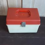 Mooie vintage naaidoos jaren'60, 15x25x15cm, Ophalen of Verzenden