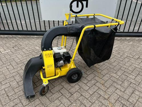 Cramer benzine bladzuiger/blad zuiger 80CM werkbreedte, Tuin en Terras, Bladblazers, Gebruikt, Handgedragen, Benzine, Met opvangzak