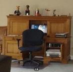 Ambachtelijk vol-eiken bureau te koop, Antiek en Kunst, Ophalen