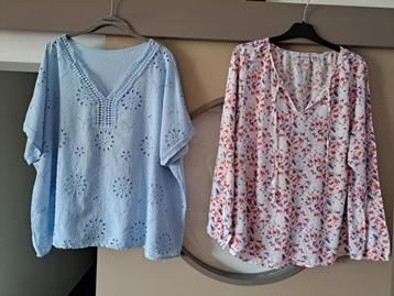 Blouses, mt 50, en 3XL beschikbaar voor biedingen