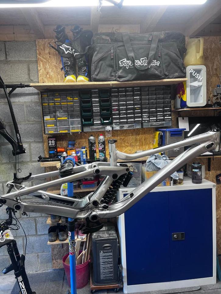 Scott Gambler 920 frameset, Fietsen en Brommers, Fietsen | Mountainbikes en ATB, Zo goed als nieuw, Overige merken, Fully, Ophalen of Verzenden