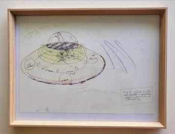 Panamarenko - Bing II - Offset Litho ingelijst beschikbaar voor biedingen