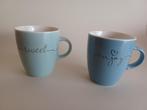 Setje van 2 mokken/tassen - Sweet & Enjoy, Ophalen of Verzenden, Nieuw, Kop(pen) en/of Schotel(s)
