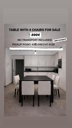 tafel met stoelen, Ophalen of Verzenden, Zo goed als nieuw