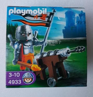 Playmobil 4933 paasei ridder met kanon 2010