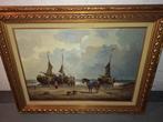 olieverf schilderij S.Dewijse circa 50j, Antiek en Kunst, Kunst | Schilderijen | Klassiek, Ophalen