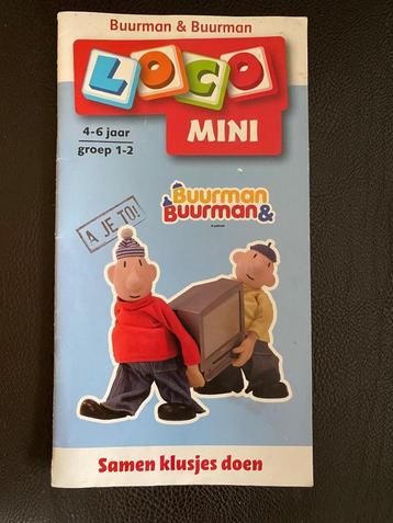 loco mini basisdoos + buurman buurman boekje, Ophalen, Zo goed als nieuw, Puzzelen
