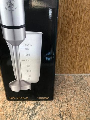 Nieuwe staafmixer met pot ! beschikbaar voor biedingen