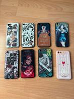 Lot de 8 coques manga iPhone 7, Télécoms, Téléphonie mobile | Housses, Coques & Façades | Apple iPhone, Enlèvement, Comme neuf