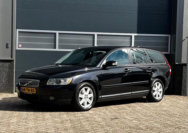 Volvo V50 2.0D Edition II bj.2006 Leder|Trekh|Pdc|Nap., Auto's, Volvo, V50, ABS, Airbags, Alarm, Boordcomputer, Centrale vergrendeling