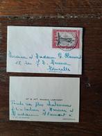 Mooie brief van Leopoldville voor Brussel 1951, Ophalen, Brief