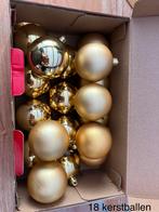 Kerstballen - goud - 18 stuks, Utilisé, Enlèvement ou Envoi