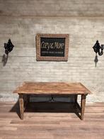 Antieke Spaanse broodtafel - 185 x 90 cm + 78 cm hoog, Ophalen of Verzenden