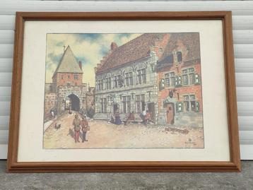 lithographie signe paul collet beschikbaar voor biedingen
