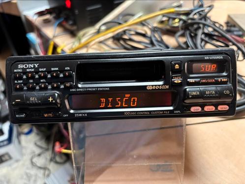 Sony xr-u700rds met dsp en cd wisselaar 1993-94, Auto diversen, Autoradio's, Zo goed als nieuw, Ophalen of Verzenden