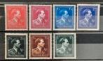België: OBP 690/96 ** Open kraag 1944., Postzegels en Munten, Postzegels | Europa | België, Koninklijk huis, Orginele gom, Ophalen of Verzenden