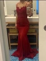 Avondjurk- rood, Ophalen, Galajurk, Nieuw, Maat 36 (S)