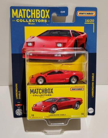 Matchbox Collectors Lamborghini Diablo Rood nr16 (2022) beschikbaar voor biedingen
