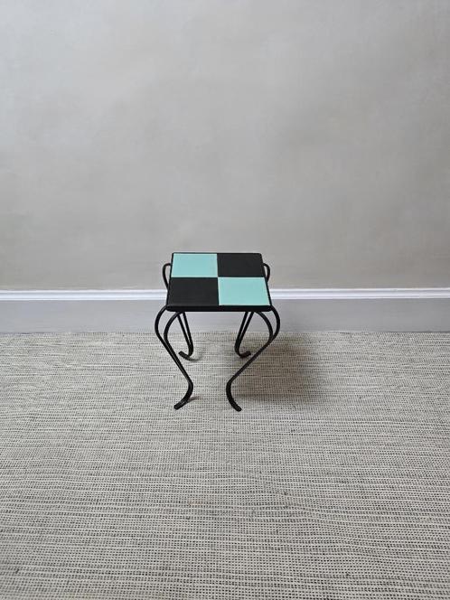 Vintage tafeltje - plantenhouder - jaren 60, Verzamelen, Retro, Huis en Inrichting, Ophalen of Verzenden