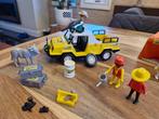 Playmobil Safari auto _3528 + extra tent en mannetjes, Ophalen of Verzenden, Gebruikt