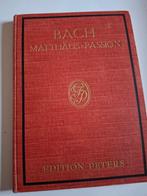 Bach  Matteus Passie, Ophalen, Gelezen