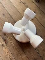 Plafondlamp 3 spots, Ophalen of Verzenden, Zo goed als nieuw, Metaal, Modern