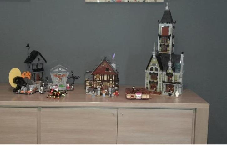 Lego spookhuis , hocus pocus, Tim burton, Kinderen en Baby's, Speelgoed | Duplo en Lego, Zo goed als nieuw, Lego, Complete set