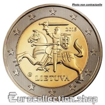 2 EUROS LITUANIE 2015 beschikbaar voor biedingen