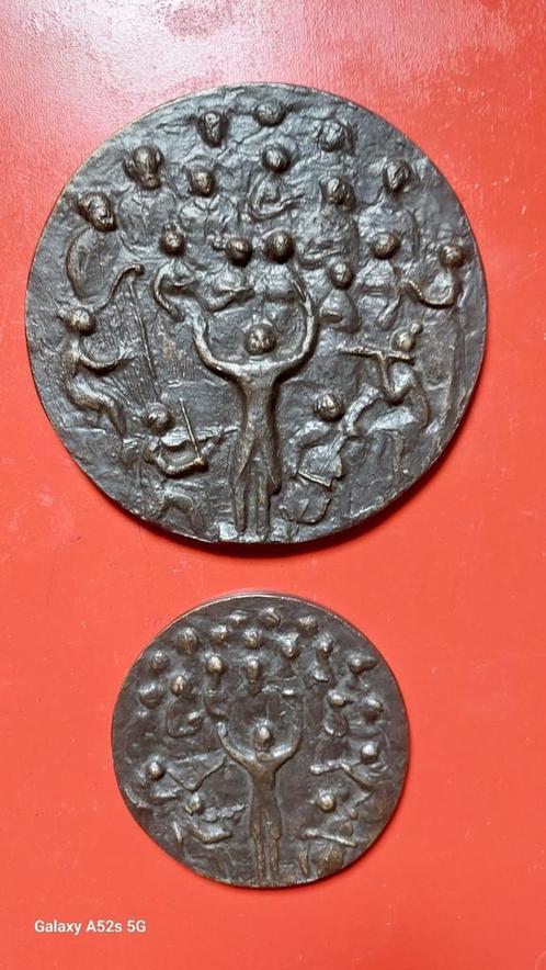 Internationale kookfeesten., Antiek en Kunst, Antiek | Brons en Koper, Brons, Ophalen of Verzenden