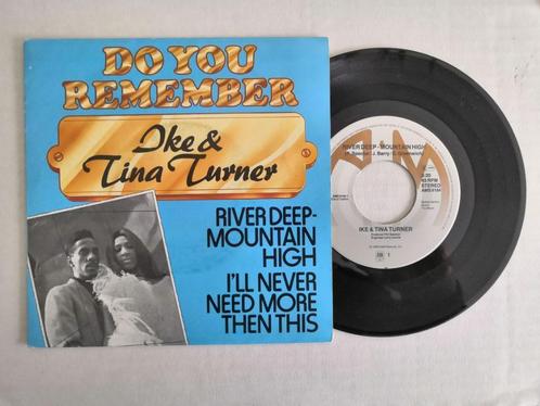 IKE & TINA TURNER - River deep - Mountain high (45t), Cd's en Dvd's, Vinyl Singles, Zo goed als nieuw, Single, R&B en Soul, 7 inch