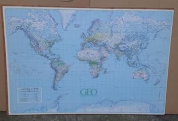 Carte du monde beschikbaar voor biedingen