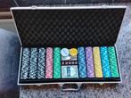 Pokerhoesje met 500 chips  Laser „Very Heavy”, Ophalen of Verzenden