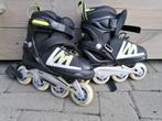Skeelers Optimum 34-37, Sport en Fitness, Kinderen, Zo goed als nieuw, Inline skates 4 wielen, Ophalen