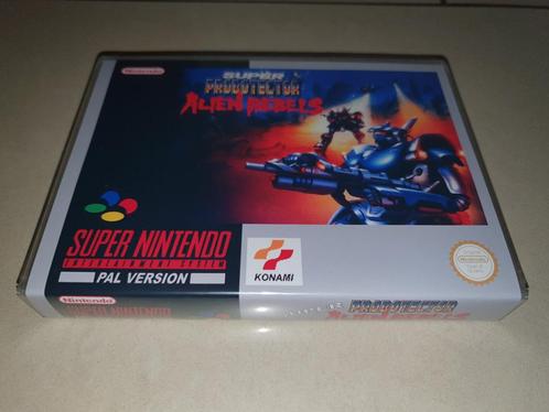 Super Probotector SNES Game Case (2), Games en Spelcomputers, Games | Nintendo Super NES, Zo goed als nieuw, Verzenden