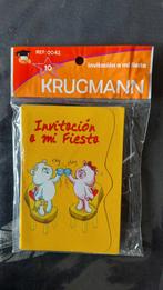 lot de cartes d'invitation anniversaire, Ophalen of Verzenden, Ongelopen