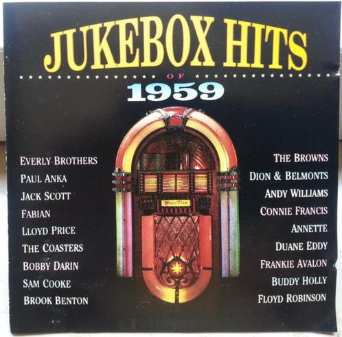 CD- Jukebox hits 1959, CD & DVD, CD | Pop, Enlèvement ou Envoi