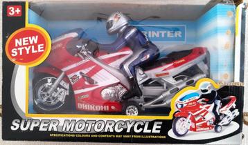 Zelfrijdende Moto + piloot beschikbaar voor biedingen