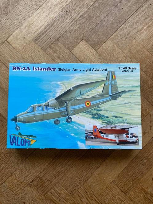 BN-2A ISLANDER - BELGIAN AIR FORCE - 1/48, Hobby & Loisirs créatifs, Modélisme | Avions & Hélicoptères, Neuf, Avion, Plus grand que 1:72