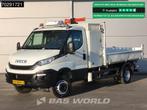 Iveco Daily 70C18 3.0L Open Laadbak 500KG Kraan Kraanwagen O, Auto's, Stof, Gebruikt, Euro 6, 4 cilinders