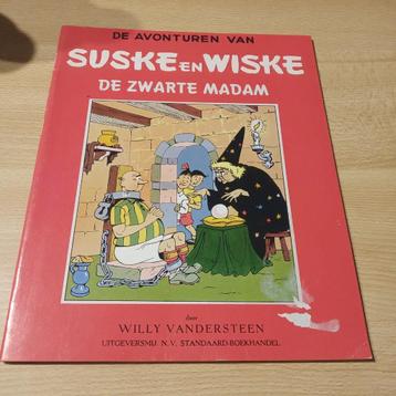 Suske et Wiske - La Dame noire (impression en 2 couleurs) disponible aux enchères