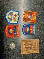 Patches Parijs en FC Barcelona, Verzamelen, Kleding en Patronen, Ophalen of Verzenden, Zo goed als nieuw