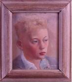 huile sur panneau portrait signe jacques dormont, Enlèvement ou Envoi