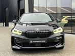 BMW 118 118iA M-Pakket-Navi-Cockpit Prof-Verw.Leer-19", Auto's, BMW, 135 pk, 1 Reeks, Gebruikt, Zwart