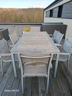 Table de jardin, Chaise, Aluminium, 8 places, Enlèvement
