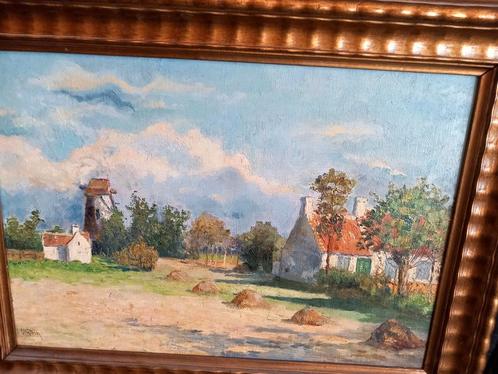 De Panne. 1910., Antiek en Kunst, Kunst | Schilderijen | Klassiek, Ophalen